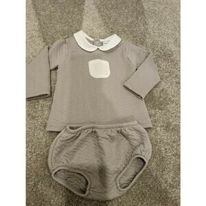 Babidu Gray Boys Set Sz 24M
